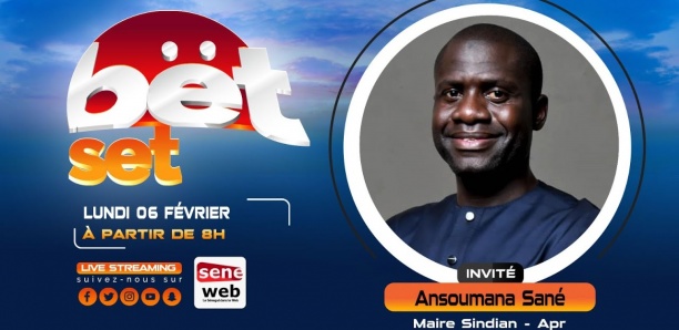 Suivez votre émission matinale Bet Set du 6 Février 2023 Invité Ansoumana Sané
