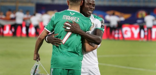 Le message classe de Mahrez: " Désolé Sadio de n'avoir pas pu venir, j'ai dû commencer à marquer pour le trophée de 2020..."