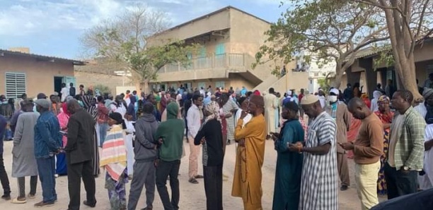 [Présidentielle] Mbao : Forte affluence dans le centre de Cité Ndeye Marie