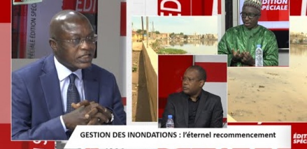 Revivez le plateau spécial sur la gestion des inondations avec le ministre Oumar Gueye