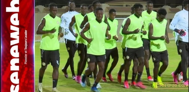 CAN U20 : Dernier entraînement des lions avant le match décisif contre la RDC
