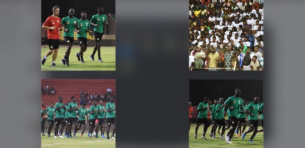 [Photos-Vidéo] Sénégal-Congo : Galop d'entraînement des Lions au stade Lat-Dior