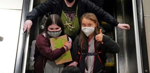 Greta Thunberg reçue comme une rock star à Glasgow