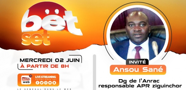 Revivez votre émission matinale Bët Set du 2 Juin 2021 Invité Ansou Mané