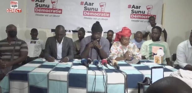[Vidéo] Revivez la conf. de presse du Mouvement pour la Défense de la Démocratie (M2D)
