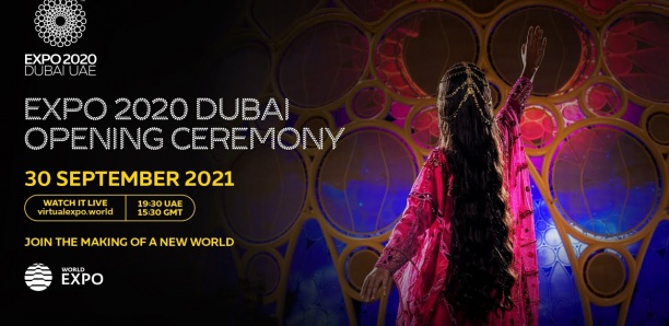 Suivez la cérémonie d'ouverture de l'Expo Dubaï 2020