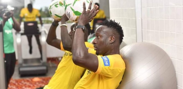 [Photos] Togo - Sénégal : Première séance d'entraînement des Lions, en salle, le reste du groupe attendu ce ...