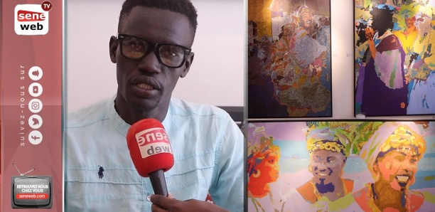 Artiste peintre: Manel Ndoye raconte le Ndaw rabbine à travers ses tableaux
