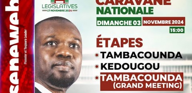 Caravane nationale de Ousmane Sonko - Etapes Goudiry , Bakel , Kanel et Ourossogui ...