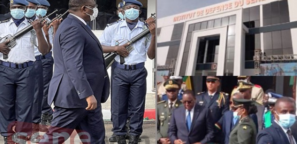 Macky Sall inaugure l’Institut Sénégalais de Défense