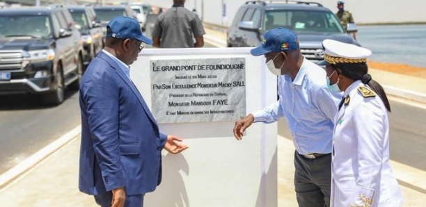Pont de Foundiougne Baptisé « Nelson Mandela » : Macky félicite le président Sud-Africain Ramaphosa