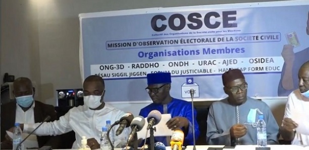 Scrutin du 31 juillet: Voici le bilan à mi-parcours de la Mission d’observation électorale du COSCE