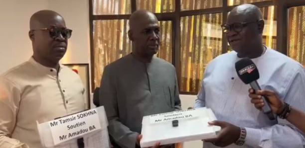 Tamsir Sokhna remet un nouveau lot de parrains à Amadou Ba