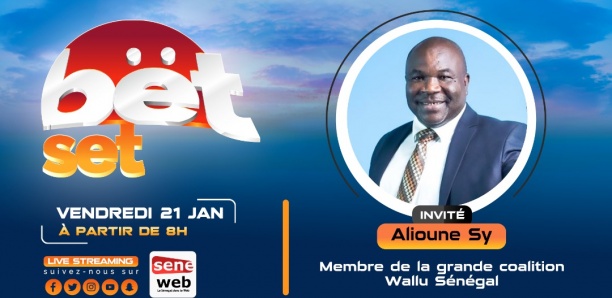 Suivez votre émission matinale Bet Set du 21 Janvier 2022 Invité Alioune Sy