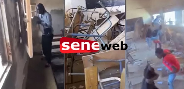 Saccage au lycée de Yoff : les huit mineurs condamnés à une peine originale