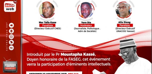 Revivez le Panel sur les 20ans de Seneweb : Mondialisation, Croissance, developpement et émergence