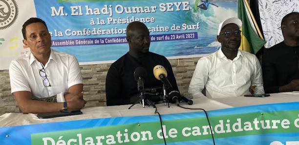 AG confédération africaine de surf : Le candidat du Sénégal, Oumar Sèye, en pole position pour la présidence