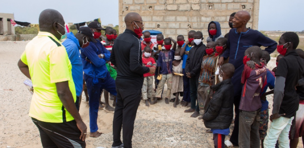 Covid-19 :  Génération Foot  au chevet des écoles coraniques de Déni Birame Ndao