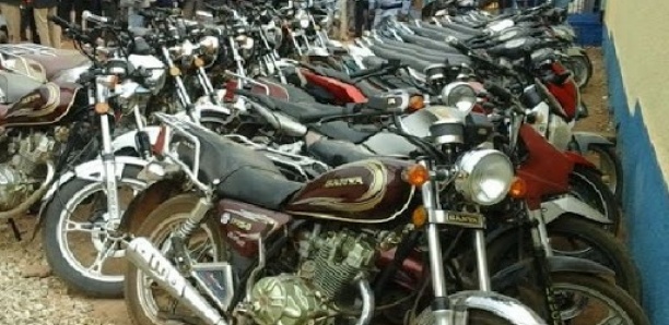 Circulation interurbaine : La police met la main sur 1000 motos