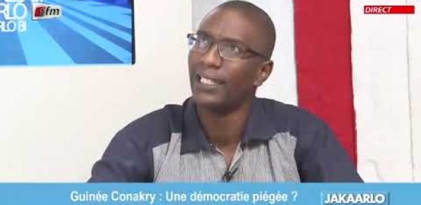 Barka Ba  sur la situation en Guinée: "Le pays est à deux doigts de la guerre civile..."