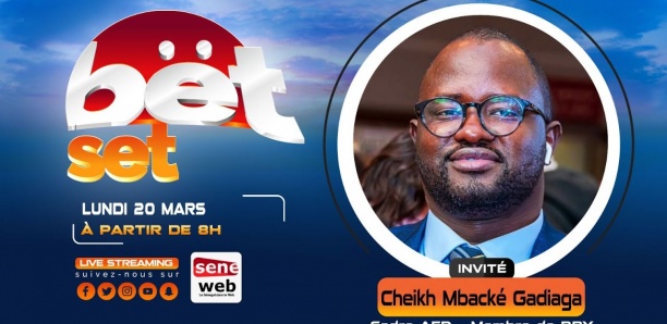 Revivez votre émission matinale Bet Set du 20 Mars 2023 Invité Cheikh Mbacké Gadiaga