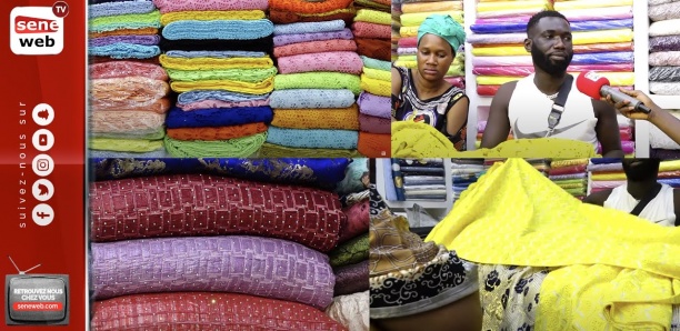 [Vidéo] Habillement et Tabaski : Voici les tissus tendances dans les marchés sénégalais