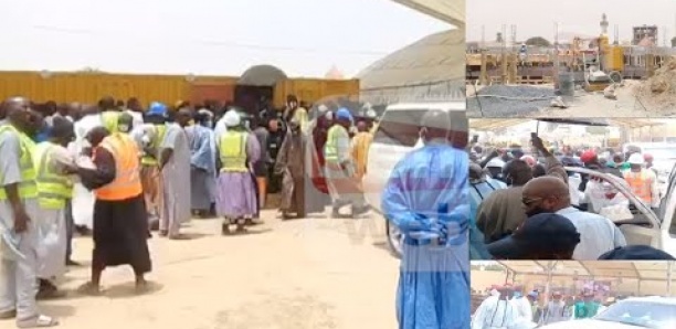 Touba : Serigne Mountakha visite le chantier de këru qacida yi