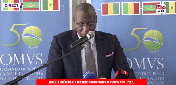 Suivez la Cérémonie de lancement cinquantenaire de l'OMVS ( 1972 - 2022 )