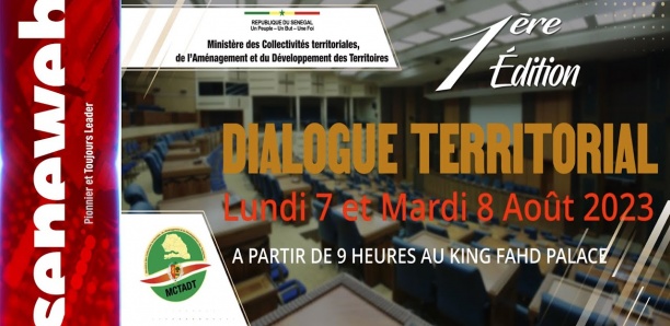 1ère édition du dialogue territorial : Suivez les travaux de la 2ème journée