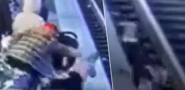 Une petite fille de trois ans se fait violemment pousser sur les rails de train par une sans-abri aux États-Unis