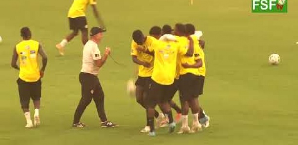 Sénégal-Bénin : Revivez la cinquième séance d'entraînement des Lions