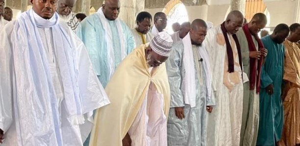 Korité 2021: Les images de la prière à la grande mosquée de Touba