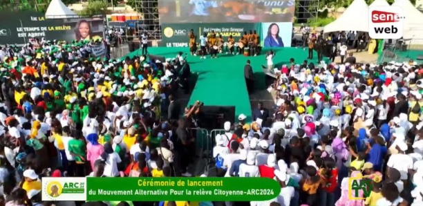 Grand théâtre : Forte mobilisation lors du lancement du mouvement politique d'Anta Babacar Ngom