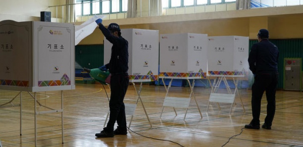 En Corée du Sud, des législatives sous le signe du Covid-19