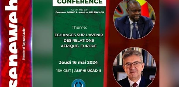 Ucad : Suivez la conférence animée par Sonko-Mélenchon
