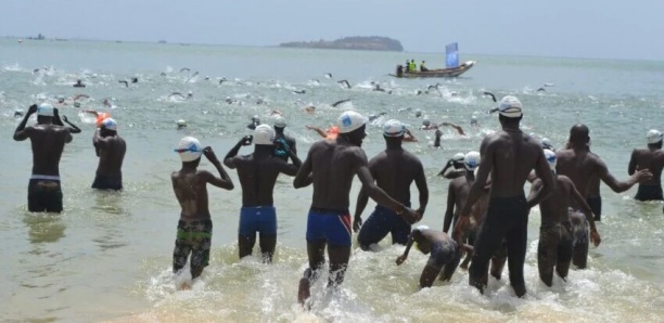 Natation : près de 600 participants pour la traversée Dakar-Gorée