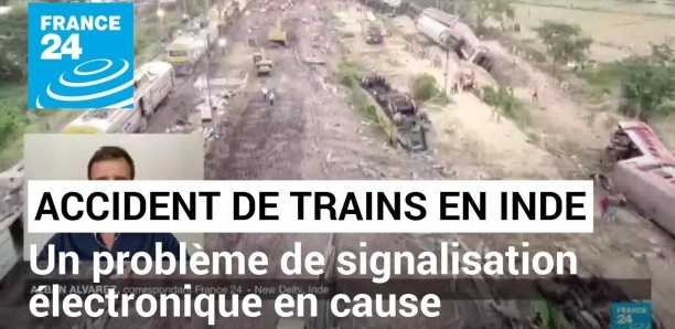 Inde : un problème de signalisation électronique à l'origine de la catastrophe ferroviaire