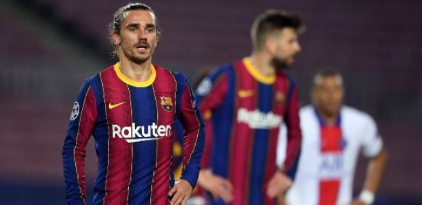 Barça-PSG: Insultes entre Piqué et Griezmann en plein match