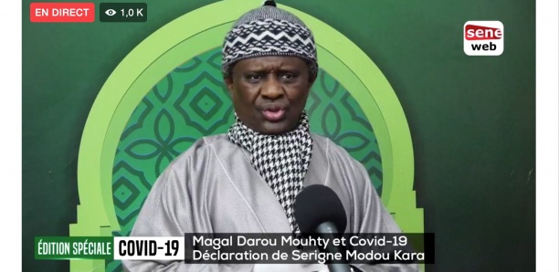 Magal Darou Mouhty et Covid-19 : Suivez la déclaration de Cheikh Modou Kara