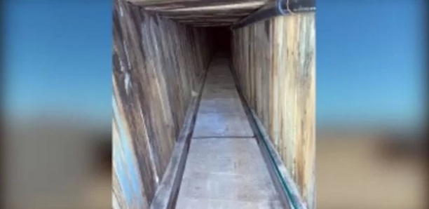 Un tunnel de contrebande découvert entre les États-Unis et le Mexique