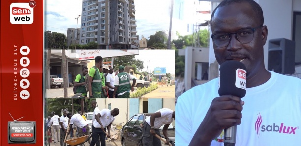 Cadre de vie à Ouakam : Sablux passe un coup de balai