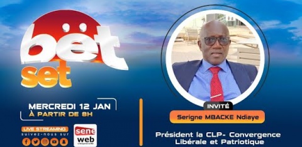 Revivez votre émission matinale Bet Set du 12 Janvier 2022 Invité Serigne Mbacke Ndiaye