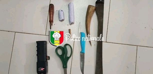Keur Mbaye Fall : 8 malfaiteurs arrêtés par la police avec des armes blanches et du "yamba "