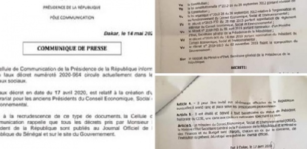 Honorariat au CESE : Lancement d'une pétition pour l'annulation du vrai-faux décret