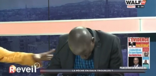 Walf TV : En plein speech, un invité perd connaissance