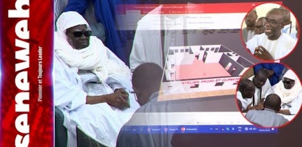 Touba: Le ministre Moustapha Sarré expose le projet Daara-atelier devant Serigne Mountakha