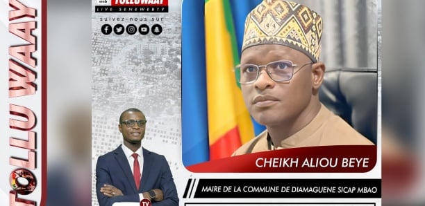 Mr Cheikh Aliou BEYE, Maire de Diamaguène Sicap Mbao est l’invité de l’émission Tolluwaay