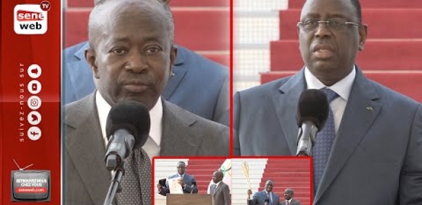 Remise de la flamme olympique Tokyo 2020: Macky honoré par le CIO