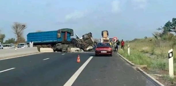 Autoroute de l'Avenir : carambolage entre trois poids lourds, la circulation fortement perturbée