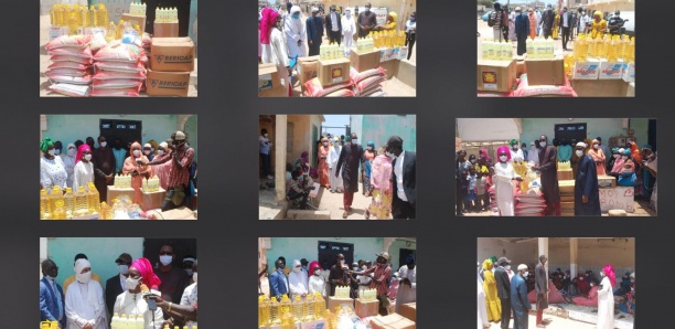 [Photos] Riposte Covid-19 : Habib Niang du mouvement And Suxali Sénégal auprès de la population